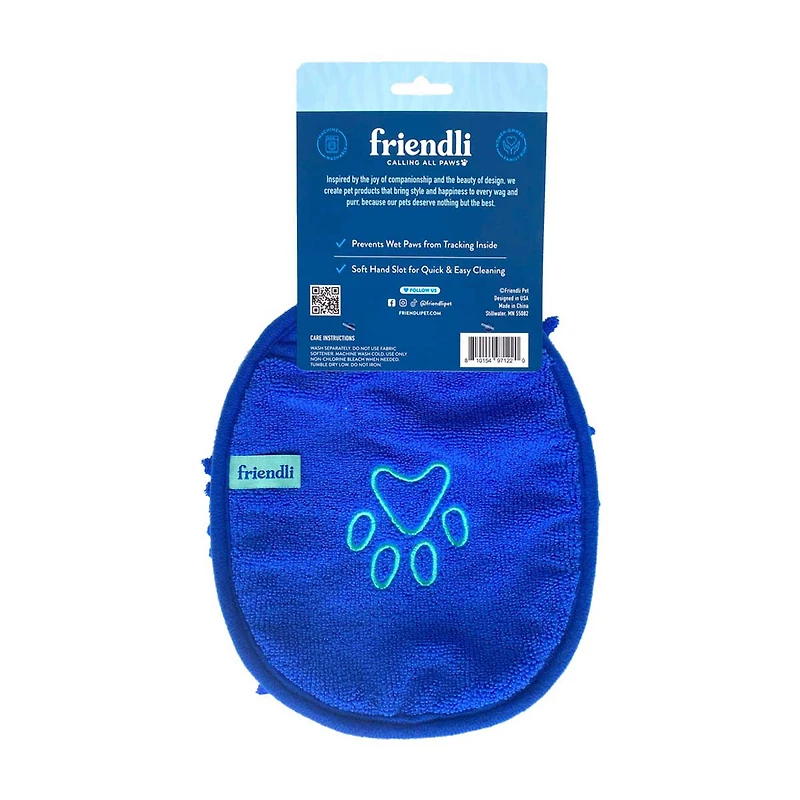 Friendli Pet Microfiber Cleaning Glove