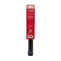 Friendli Nylon Dog Collar, L/XL, Midnight Black