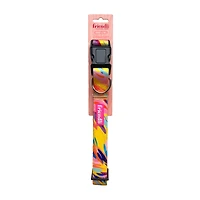Friendli Neoprene Dog Collar, L/XL, Pink/Purple