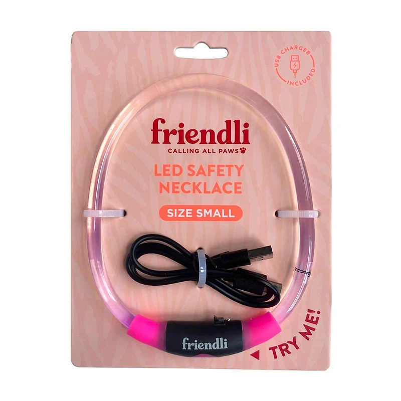Friendli LED Dog Collar, Small