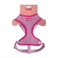Friendli Bubblegum Dog Mesh Harness, Medium