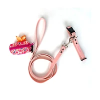 Friendli Waterproof Dog Collar, M/L, Bubblegum