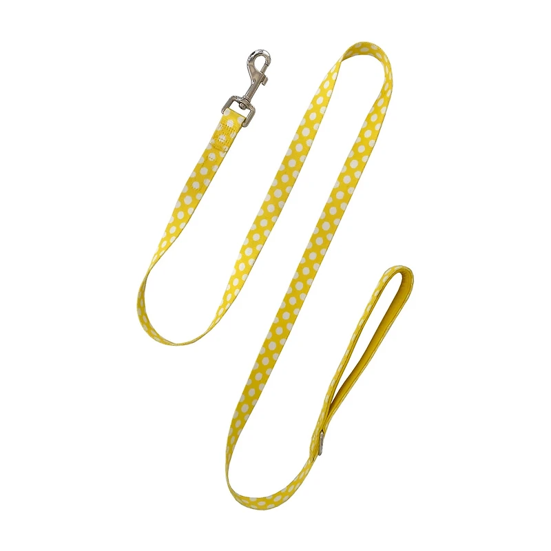 Friendli Neoprene Dog Leash, 5ft, Yellow