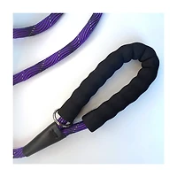 Friendli Nylon Rope Dog Leash, 5ft, Grape