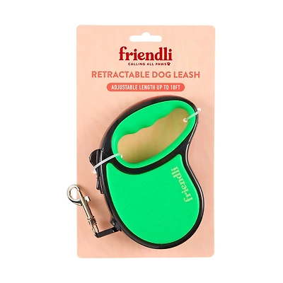 Retractable Dog Leash, Small, Cosmic Green
