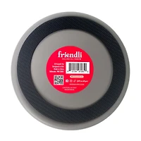 Friendli Stainless Steel Double Wall Dog Bowl, 32 oz, Graphite