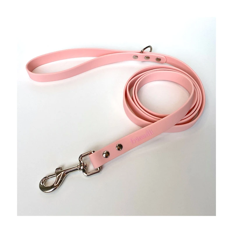 Friendli Waterproof Dog Leash, 6ft, Bubblegum Pink