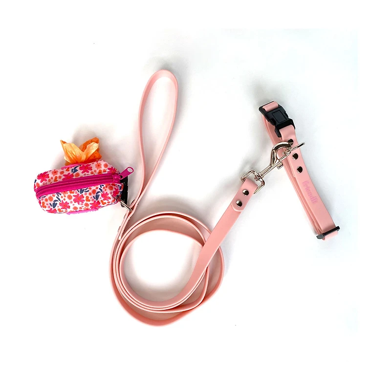 Friendli Waterproof Dog Leash, 6ft, Bubblegum Pink