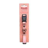 Friendli Waterproof Dog Collar, XS/S, Bubblegum Pink