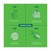 Friendli Handheld Waste Scoop, Large