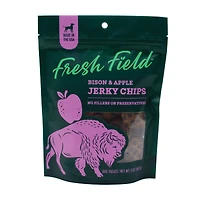 Fresh Field Bison & Apple Jerky Chips for Dogs, 5 oz