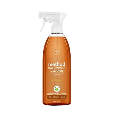 Method Daily Wood Cleaner, Almond, 28 fl oz