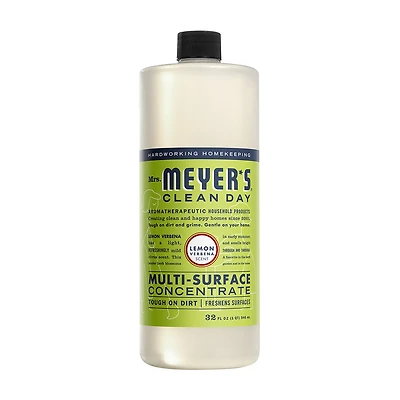Mrs. Meyer’s Clean Day Lemon Verbena Scented Multi-Surface Concentrate, 32 fl oz