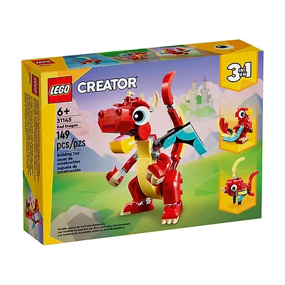 Lego Creator Dragon Set, Red