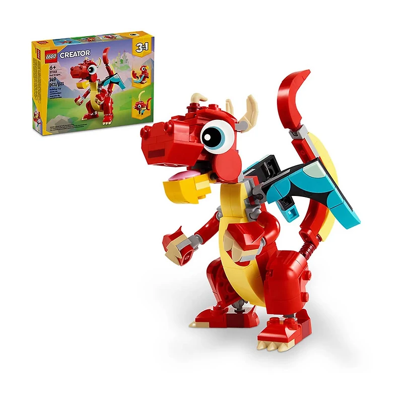 Lego Creator Dragon Set, Red