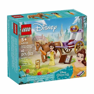 Lego Disney Princess Belle's Storytime Horse Carriage Set, 62 pcs