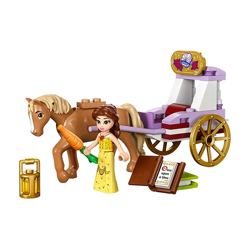 Lego Disney Princess Belle's Storytime Horse Carriage Set, 62 pcs