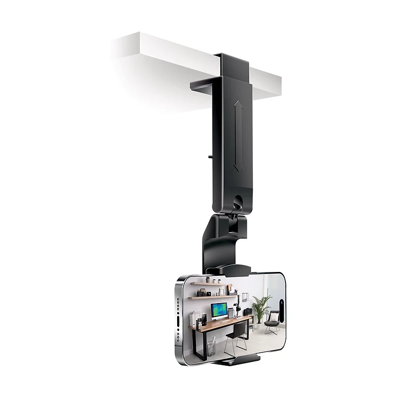 Travel Clamp Phone Mount, Black