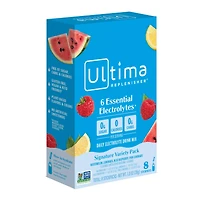 Ultima Replenisher Daily Electrolyte Drink Mix Signature Variety Pack, 8 ct