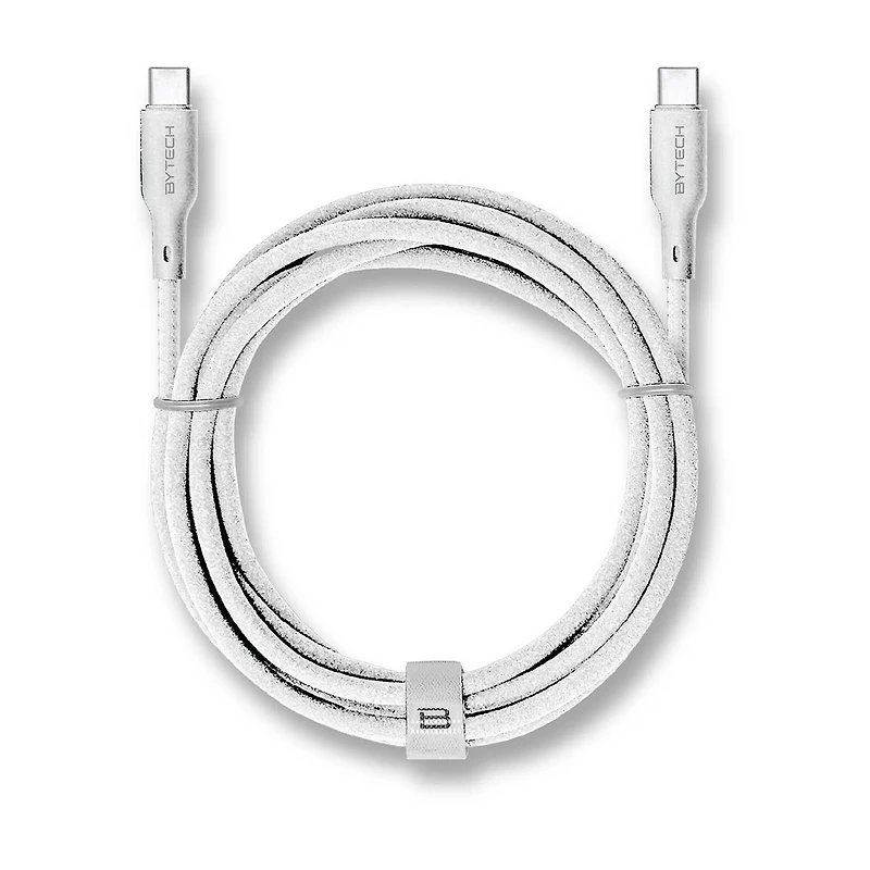 White USB-C Cable, 6 ft.