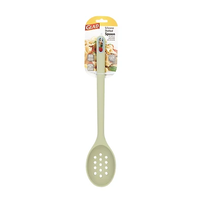 Glad Silicone Slotted Kitchen Spoon