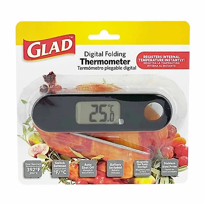 Glad Digital Folding Food Thermometer