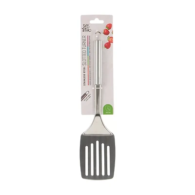 Sizzle & Stir Stainless Steel Slotted Turner