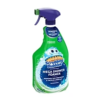 Scrubbing Bubbles Mega Shower Foamer Bathroom Cleaner, Rainshower Scent, 32 oz