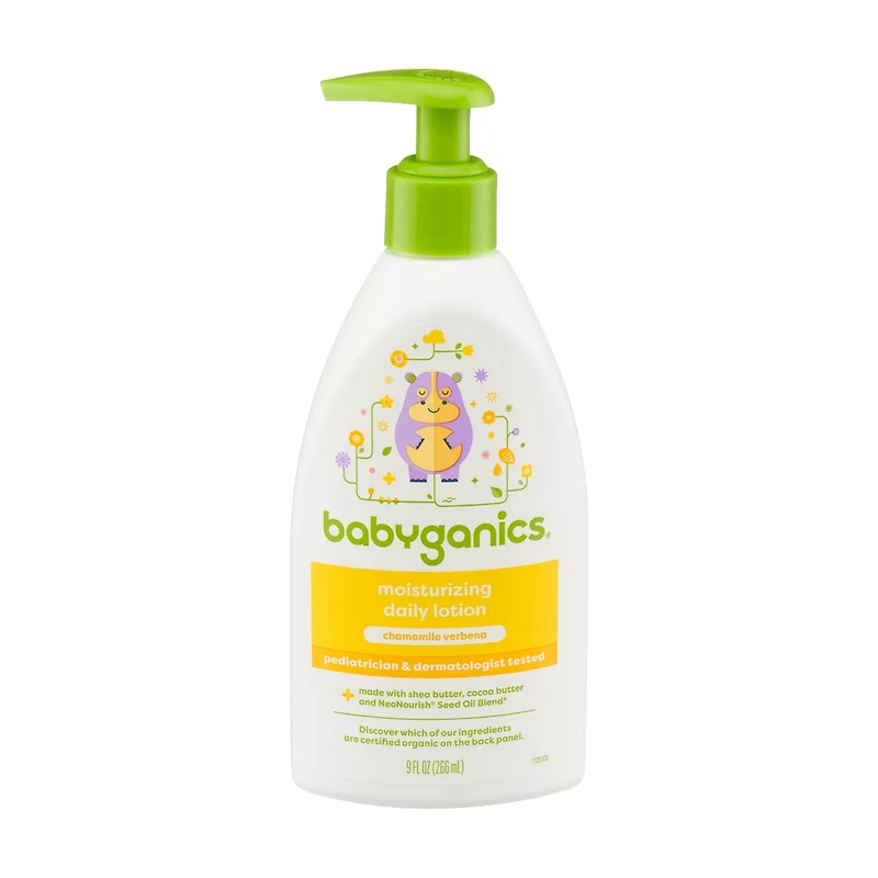 Babyganics Moisturizing Daily Lotion, Chamomile Verbena