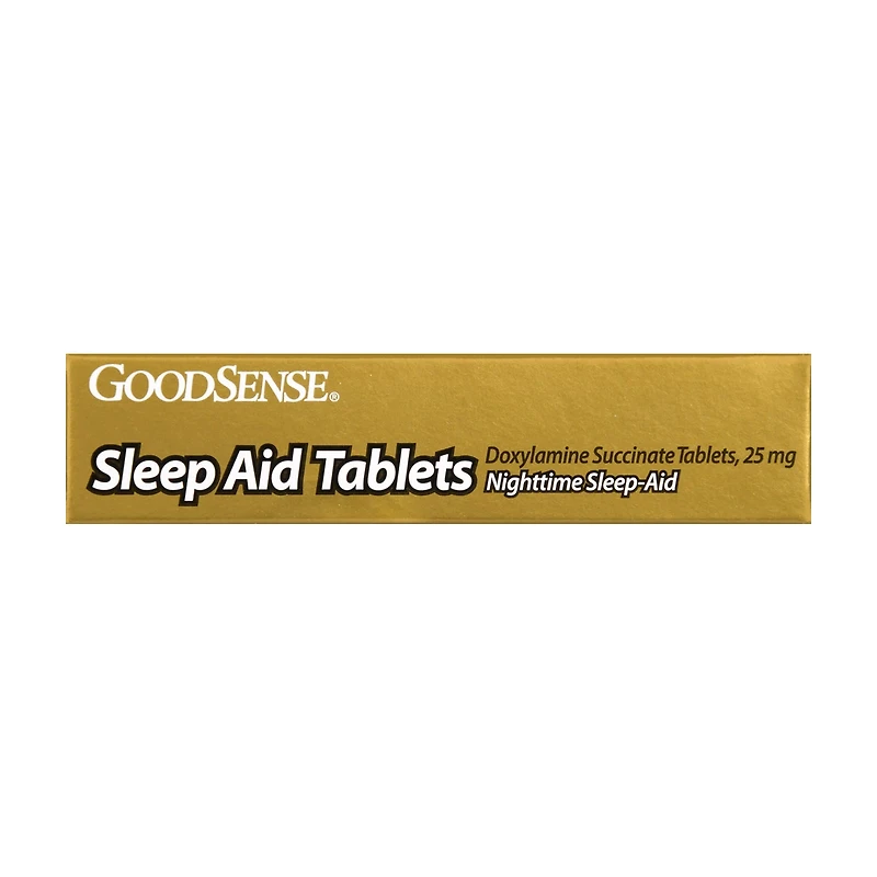 GoodSense Nighttime Sleep Aid Tablets, 25 mg, 16 ct
