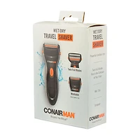 ConAirMan Wet/Dry Travel Shaver