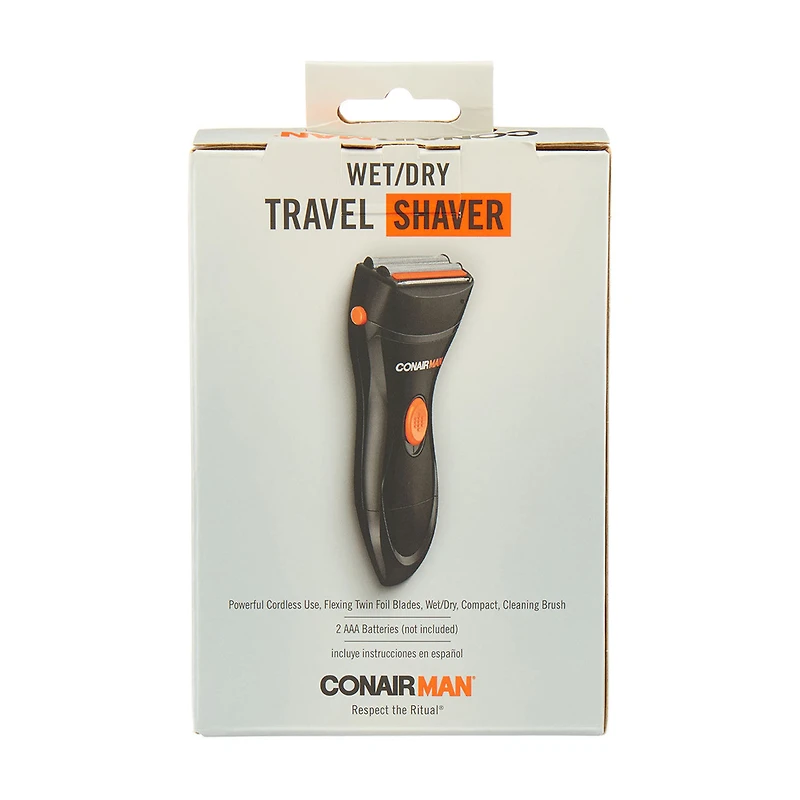 ConAirMan Wet/Dry Travel Shaver