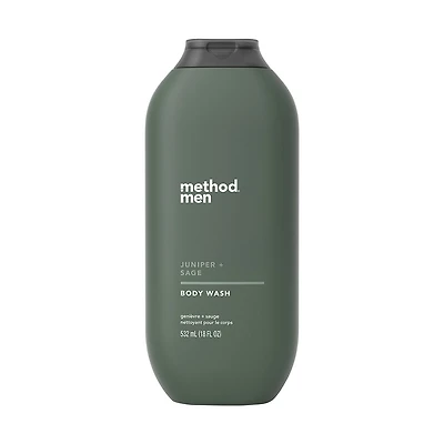 Method Men Juniper + Sage Body Wash, 18 fl oz