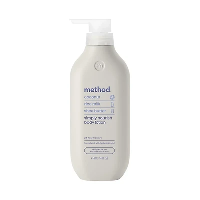 Method Simply Nourish Body Lotion, 14 fl oz