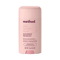 Method Pure Peace Deodorant, 2.65 oz