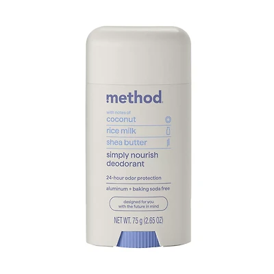 Method Simply Nourish Deodorant, 2.65 oz