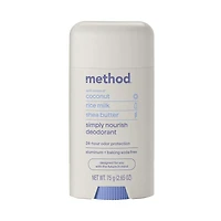 Method Simply Nourish Deodorant, 2.65 oz