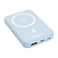 Chargeworx MagSafe Mini Power Bank, 5000 mAh, Blue