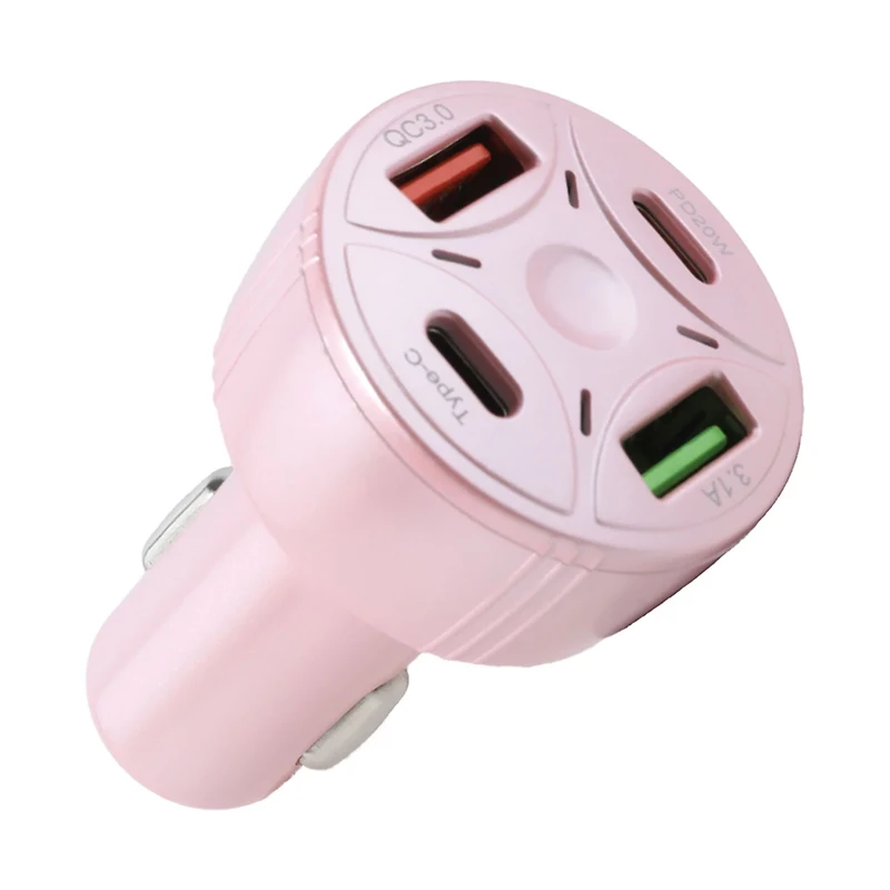 iJoy 4 Port Car Charger, Assorted