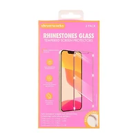 Cleverworks Rhinestones Glass Tempered Screen Protectors
