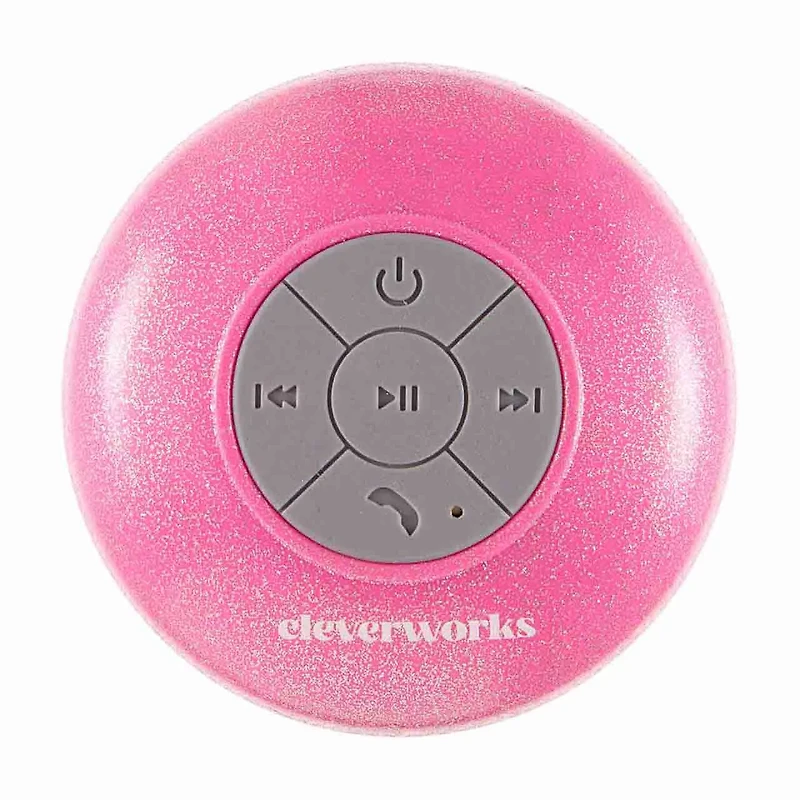 Cleverworks Shower Speakers, Pink