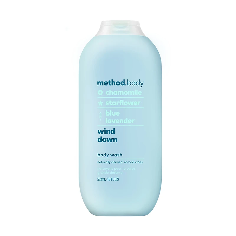 Method Body Wash, Wind Down, 18 fl oz