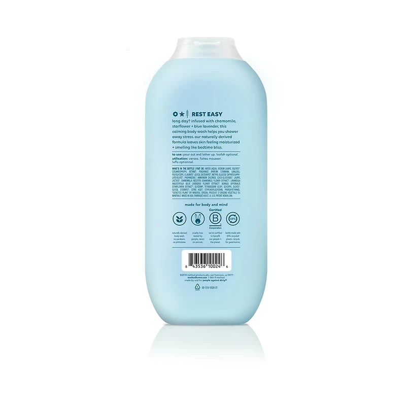 Method Body Wash, Wind Down, 18 fl oz