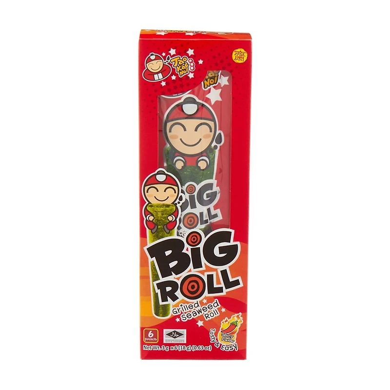 Kae Noi Big Roll Grilled Seaweed Roll, Spicy
