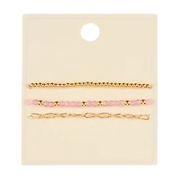 Faceted Beaded Bracelet, 3 ct