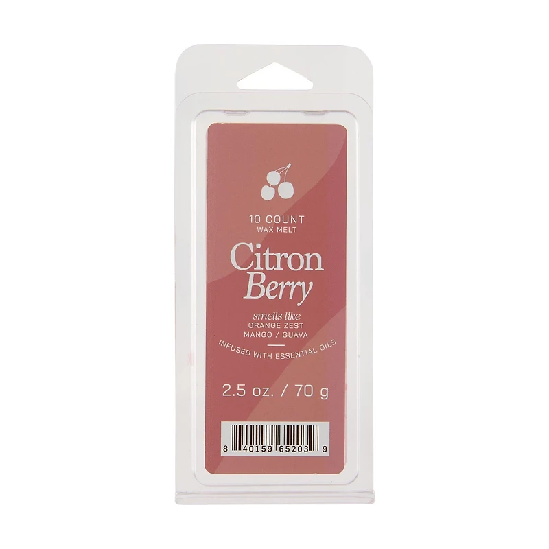 Wax Melts, Palm Citron Berry Scent