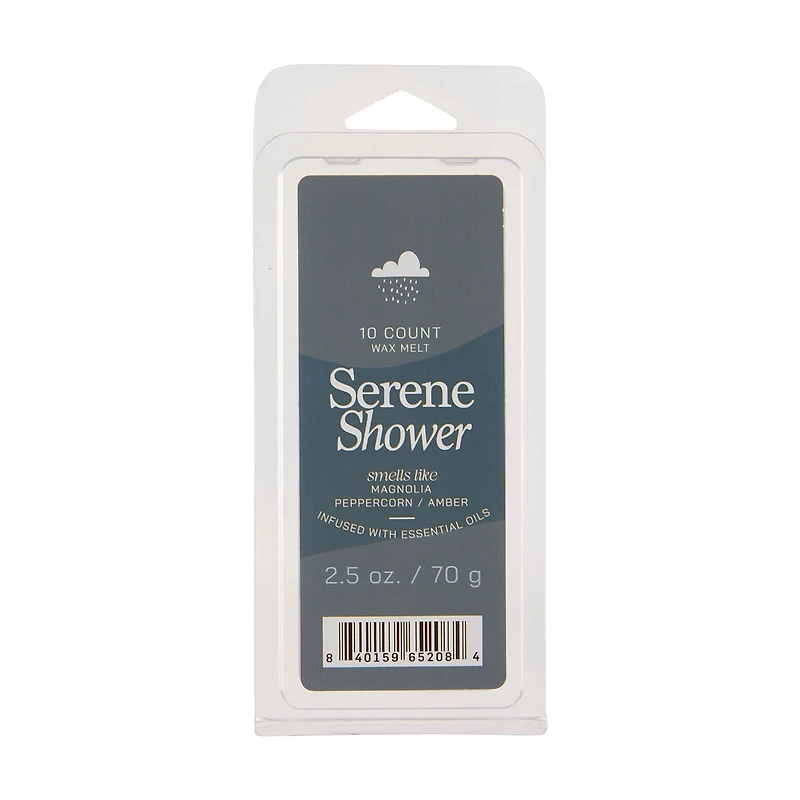 Wax Melt Serene Shower Scent