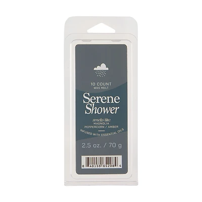 Wax Melt Serene Shower Scent