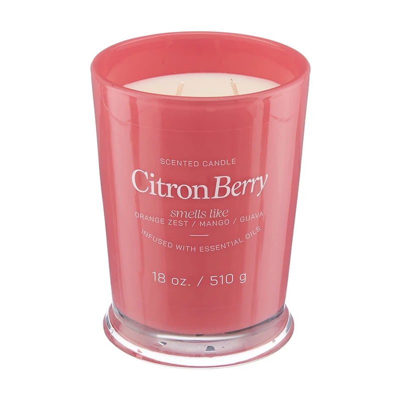 Scented Candle, Citron Berry