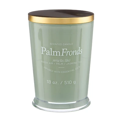 Scented Candle, Palm Fronds, 18 oz